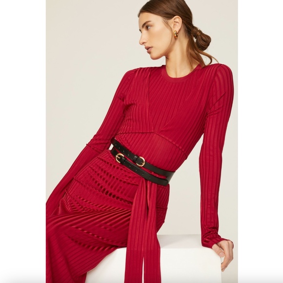 Altuzarra  Red Masika Dress - Picture 2 of 9